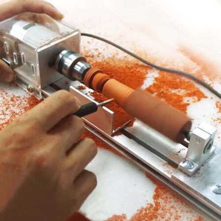 Mini Torno de Polimento e Corte Portátil | TurboPower - Imagem 2