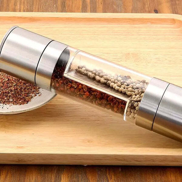Moedor de Temperos 2 em 1 Manual Inox Fnac - Imagem 3