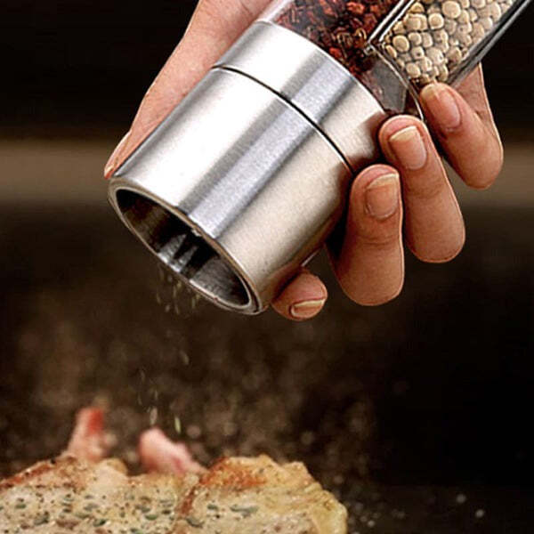 Moedor de Temperos 2 em 1 Manual Inox Fnac - Imagem 7