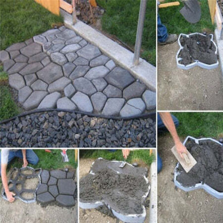 Molde de Concreto de Pavimentação para Jardim - Imagem 4
