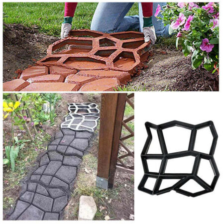 Molde de Concreto de Pavimentação para Jardim - Imagem 2