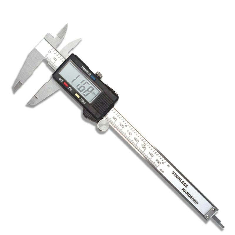 Paquimetro Digital Em Fibra De Carbono Profissional 150mm - Imagem 7