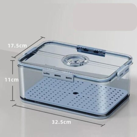 Pote Organizador de Geladeira Hermético com Marcador de Data - Imagem 10