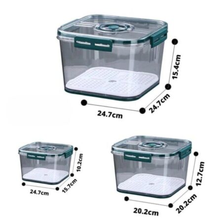 Pote Organizador de Geladeira Hermético com Marcador de Data - Imagem 14