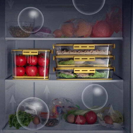 Pote Organizador de Geladeira Hermético com Marcador de Data - Imagem 8