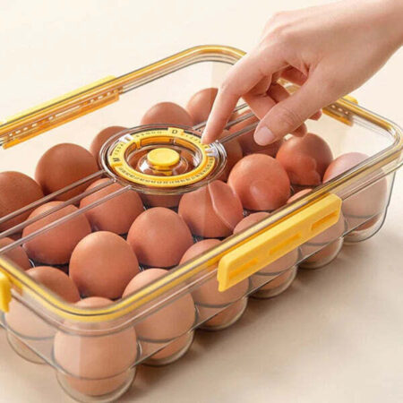 Pote Organizador de Geladeira Hermético com Marcador de Data - Imagem 6