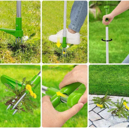 Removedor Extrator de Erva Daninha | Jardim Lindo e Limpo em Segundos - Imagem 6