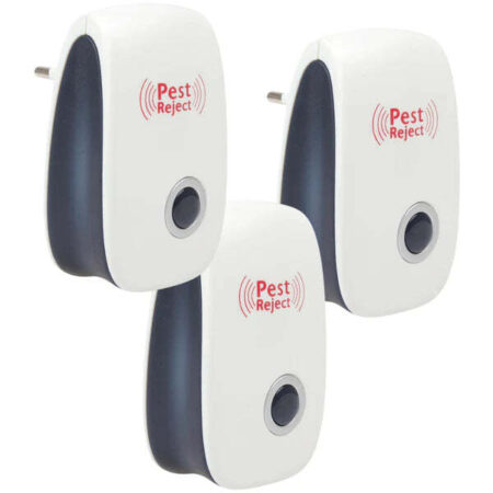 Repelente Eletrônico Ultrassônico para Pragas e Insetos | PestGuard - Imagem 6