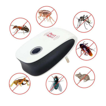 Repelente Eletrônico Ultrassônico para Pragas e Insetos | PestGuard - Imagem 3
