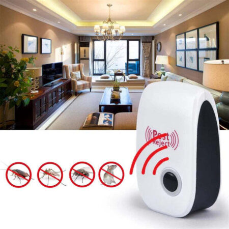 Repelente Eletrônico Ultrassônico para Pragas e Insetos | PestGuard - Imagem 4