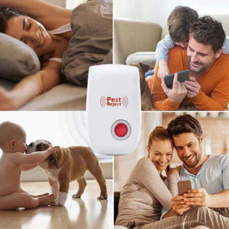 Repelente Eletrônico Ultrassônico para Pragas e Insetos | PestGuard - Imagem 2
