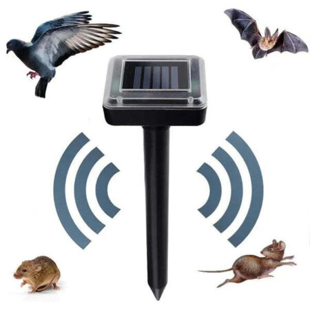 Repelente Ultrassônico Solar para Pragas de Jardim Impermeável - Imagem 5