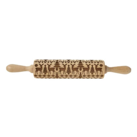Rolo de Madeira para Decoração de Massas Fnac - Imagem 11