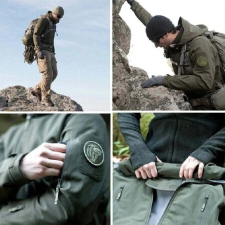 Jaqueta Impermeável Tática Militar - Imagem 3