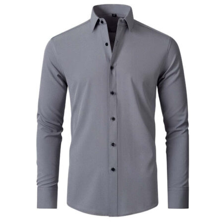 Camisas Flexível Comfort Tecido Seda Gelo - COMPRE 1 LEVE 2 - Imagem 12