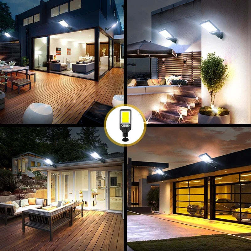 Refletor LED Solar com Sensor de Movimento - SolarMax - Imagem 4