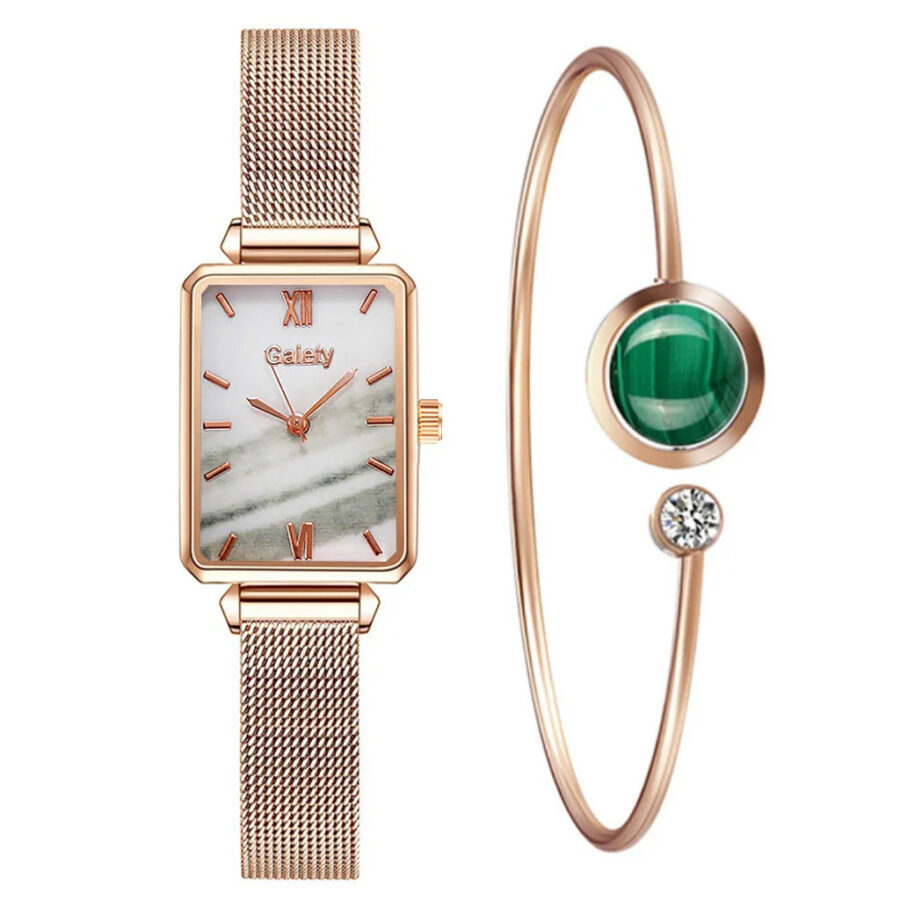Relógio Minimalista Feminino com Bracelete - Imagem 7