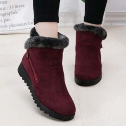 Bota de Inverno Feminina Acolchoada