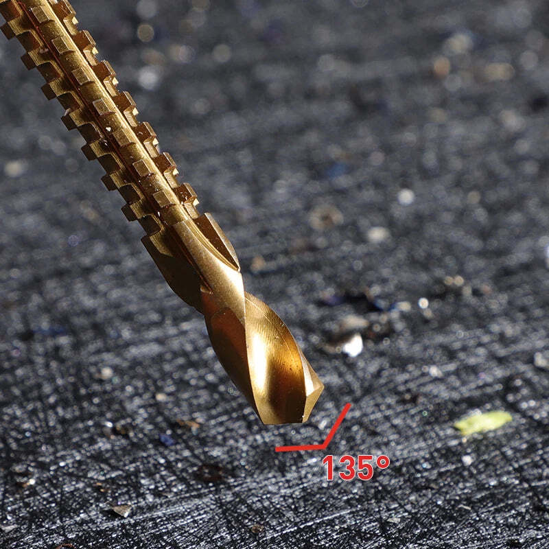 Kit de Brocas MaxDrill 2 EM 1 - Construção em Titânio - Imagem 8
