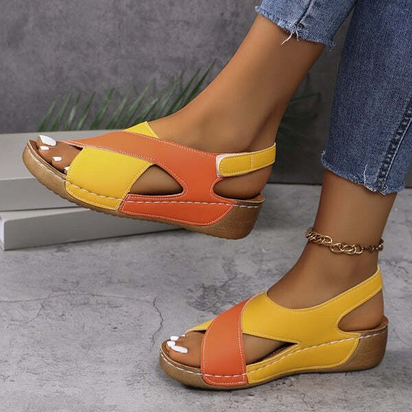Sandália Feminina de Verão Ergonômica Fnac - Imagem 8