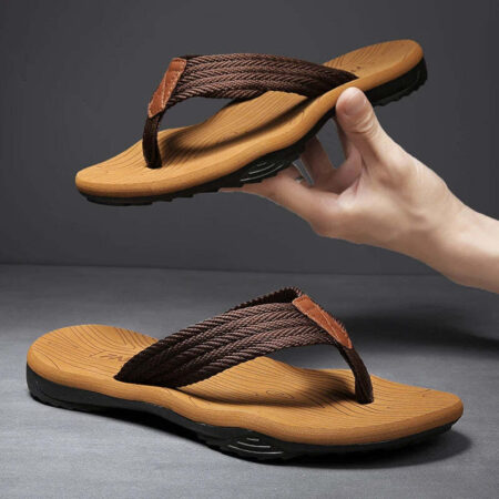 Sandália Masculina de Verão Antiderrapante Fnac - Imagem 2