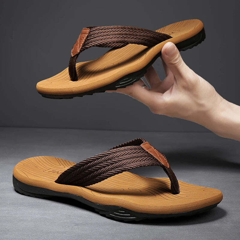 Sandália Masculina de Verão Antiderrapante Fnac - Imagem 2