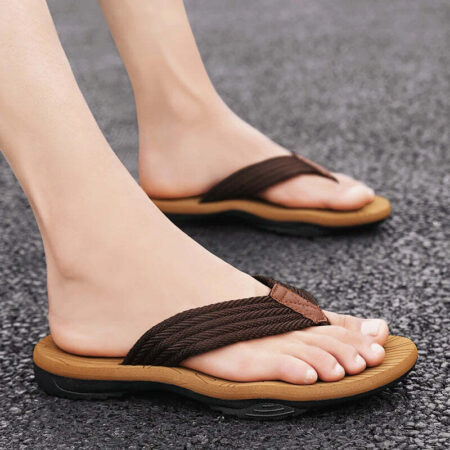 Sandália Masculina de Verão Antiderrapante Fnac - Imagem 6