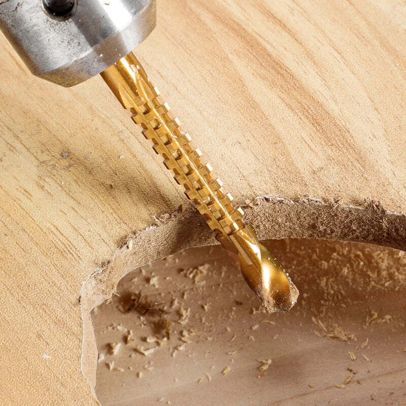 Kit de Brocas MaxDrill 2 EM 1 - Construção em Titânio - Imagem 4