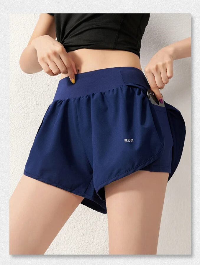 Short Legging Feminino Esportivo com Bolso Fnac - Imagem 6