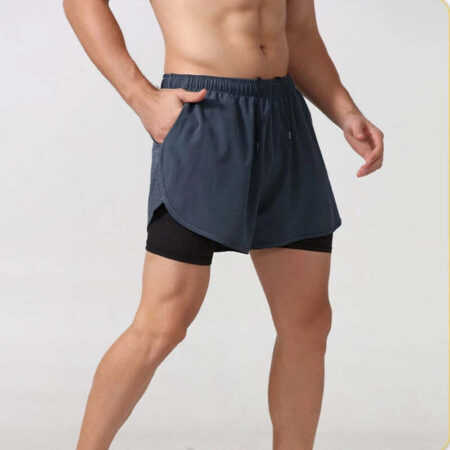 Short Masculino Esportivo Duplo Fnac - Imagem 3