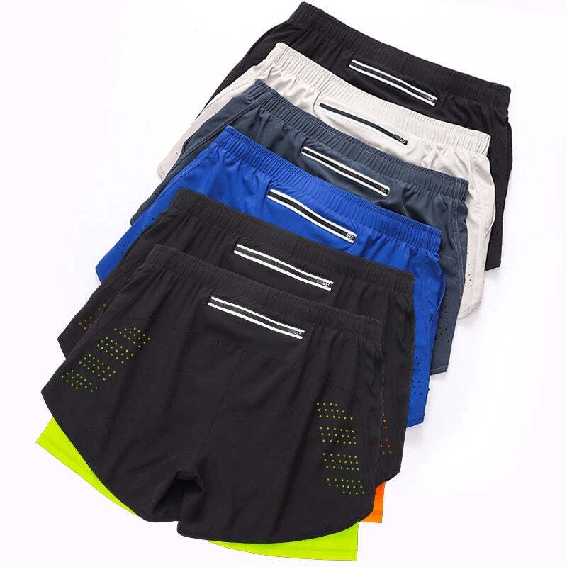 Short Masculino Esportivo Duplo Fnac - Imagem 4
