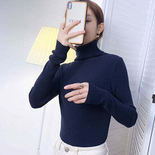 Suéter Feminino de Inverno Casual Fnac - Imagem 5
