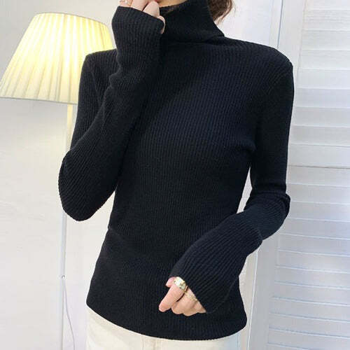 Suéter Feminino de Inverno Casual Fnac - Imagem 7