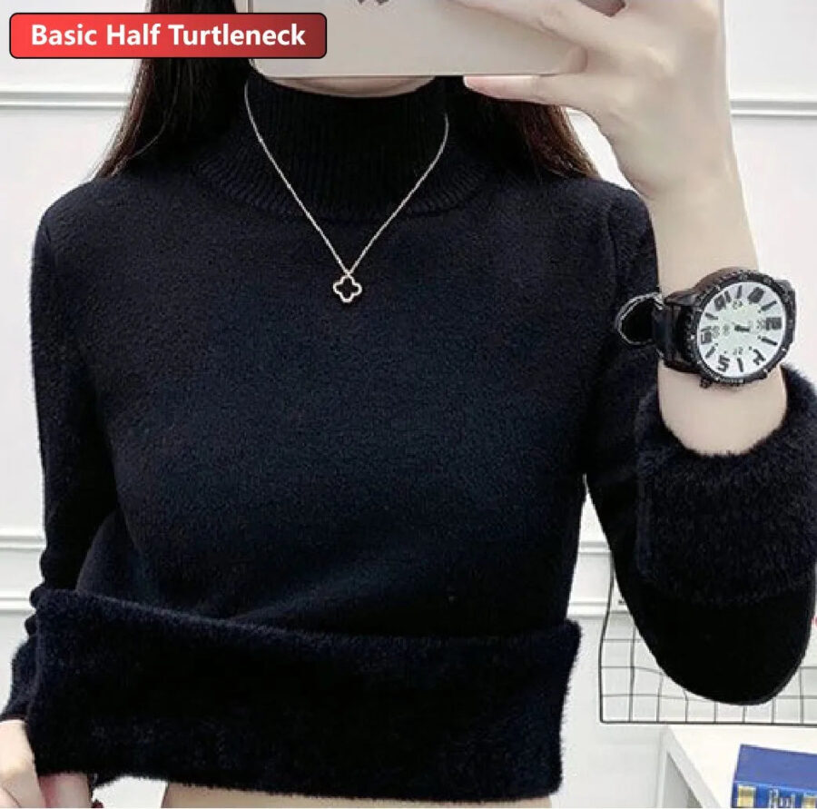 Suéter Feminino de Inverno em Lã Forrado Fnac - Imagem 14