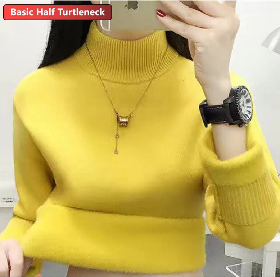Suéter Feminino de Inverno em Lã Forrado Fnac - Imagem 8
