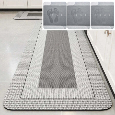 Tapete Longo de Cozinha Absorvente Antiderrapante Fnac - Imagem 2