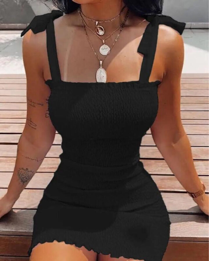 Vestido Feminino Slim Fit Curto Fnac - Imagem 2