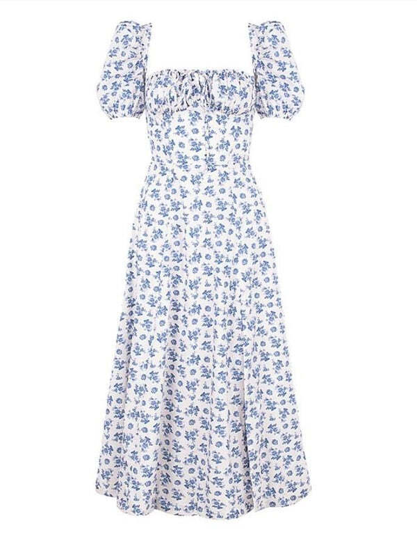 Vestido Feminino Slim Fit Floral de Verão Fnac