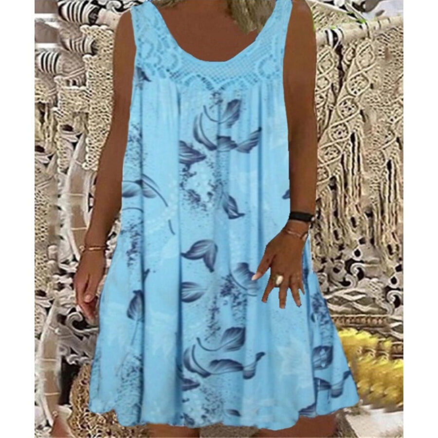 Vestido Feminino de Verão Floral Solto Fnac - Imagem 4