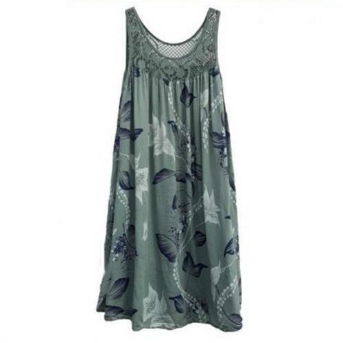 Vestido Feminino de Verão Floral Solto Fnac - Imagem 7