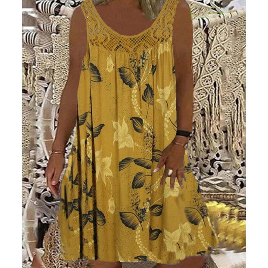 Vestido Feminino de Verão Floral Solto Fnac - Imagem 3