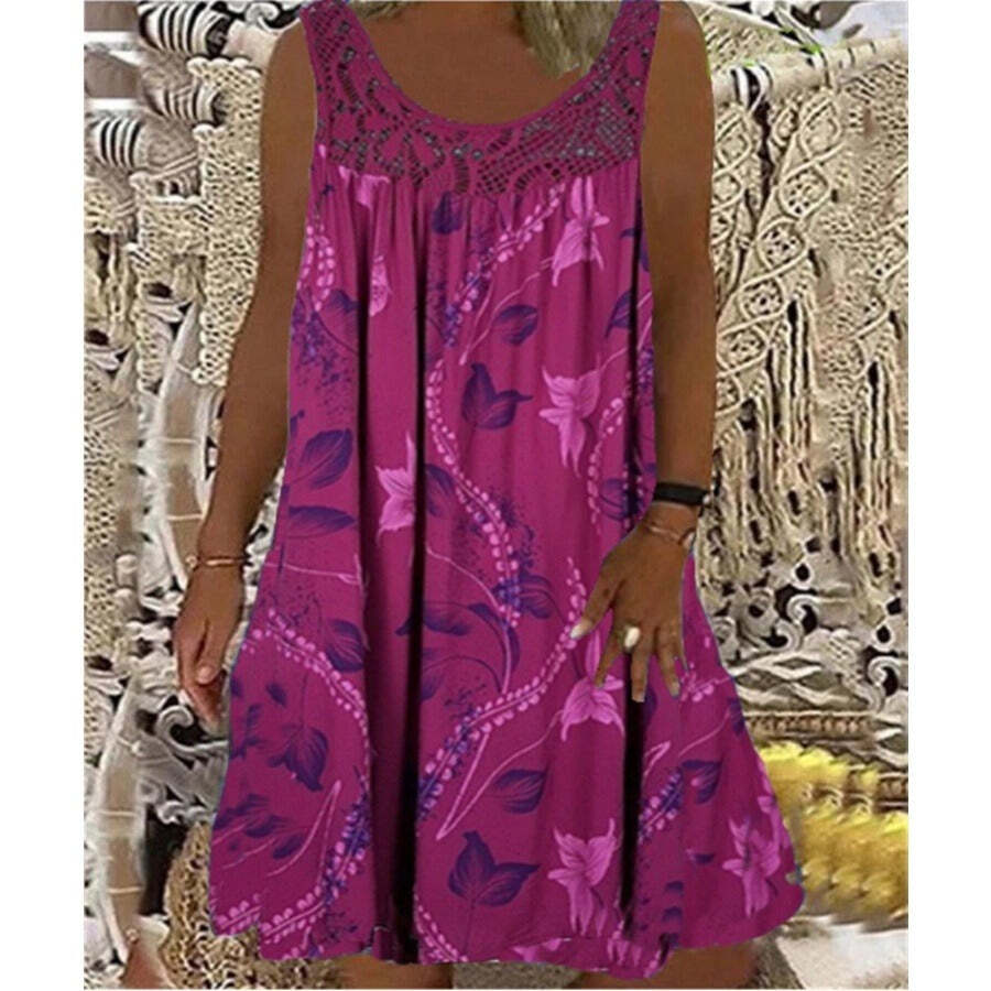 Vestido Feminino de Verão Floral Solto Fnac - Imagem 2