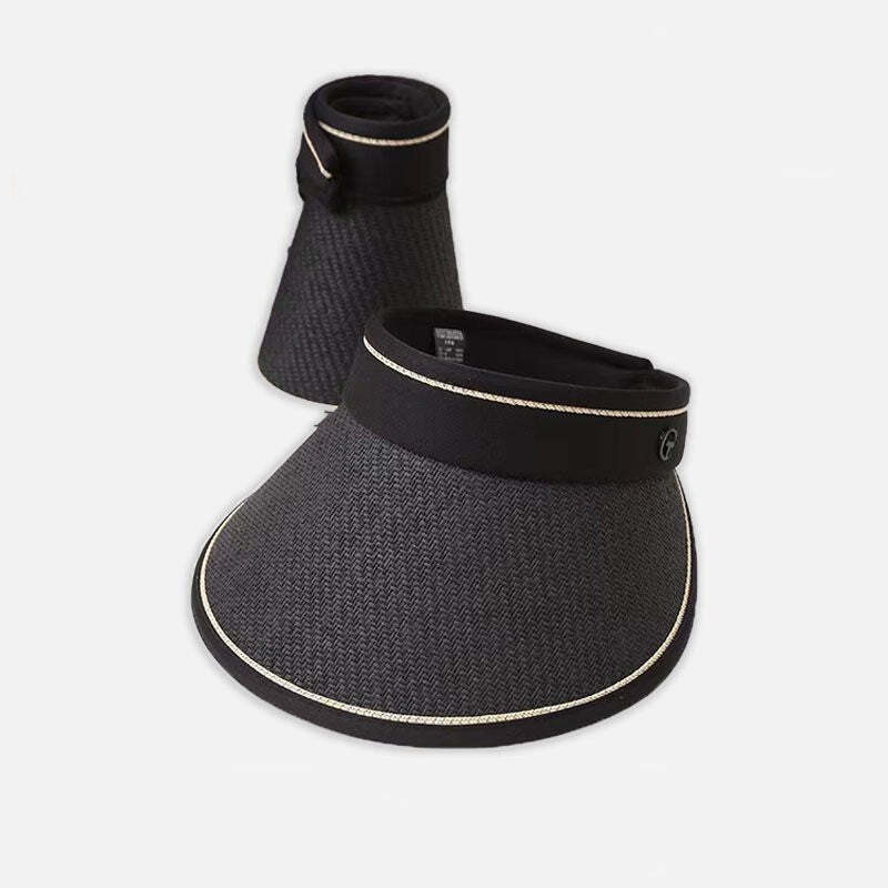 Viseira Chapéu Feminino de Palha com Proteção UV50+ Fnac - Imagem 7