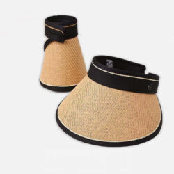 Viseira Chapéu Feminino de Palha com Proteção UV50+ Fnac
