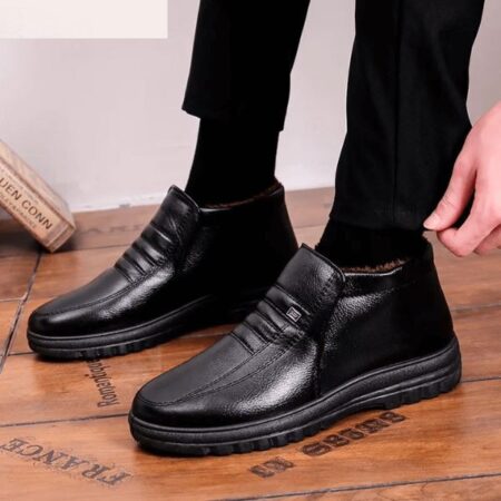 Bota de Inverno Impermeável e Aveludada - HotComfort - Imagem 4