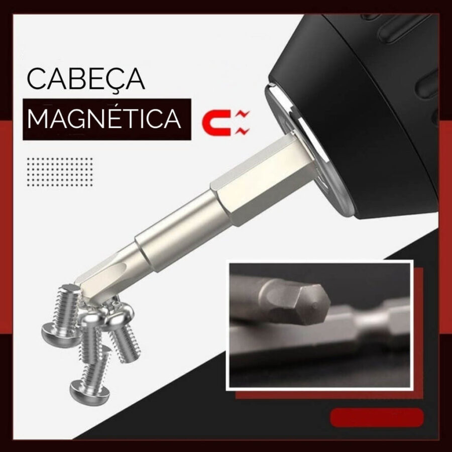 Brocas Hexagonal Magnética | Kit Com 7 Peças - Imagem 3