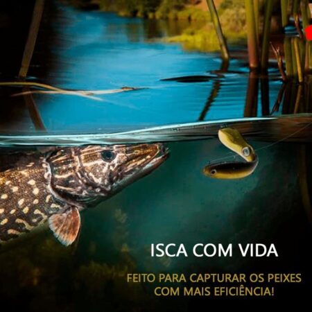 Isca Artificial Biônica de Silicone Kit 10 - Imagem 6