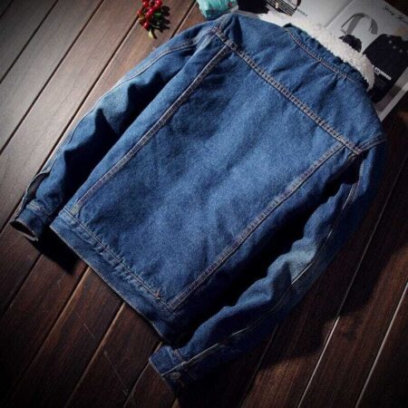 Jaqueta Jeans Masculina Forrada com Lã - Comfort Denim - Imagem 6