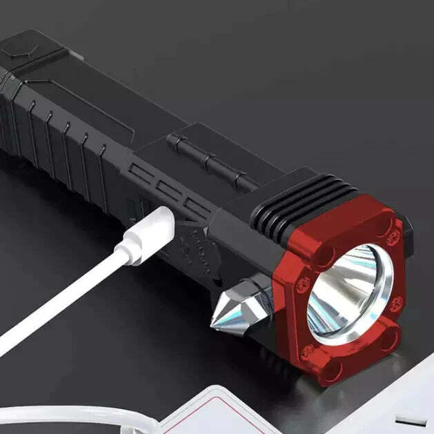 Lanterna Tática 4 em 1 com Powerbank Integrado - PAGUE 1 LEVE 2 - Imagem 3