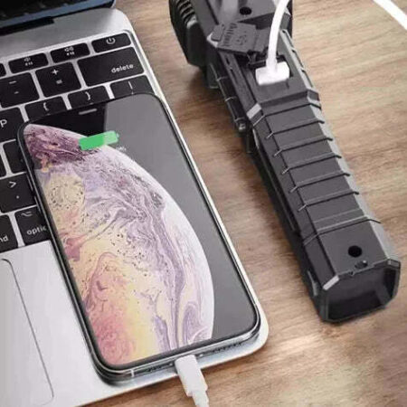 Lanterna Tática 4 em 1 com Powerbank Integrado - PAGUE 1 LEVE 2 - Imagem 6